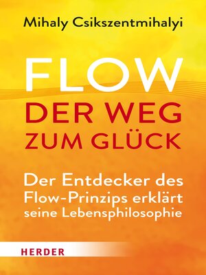 cover image of Flow--der Weg zum Glück